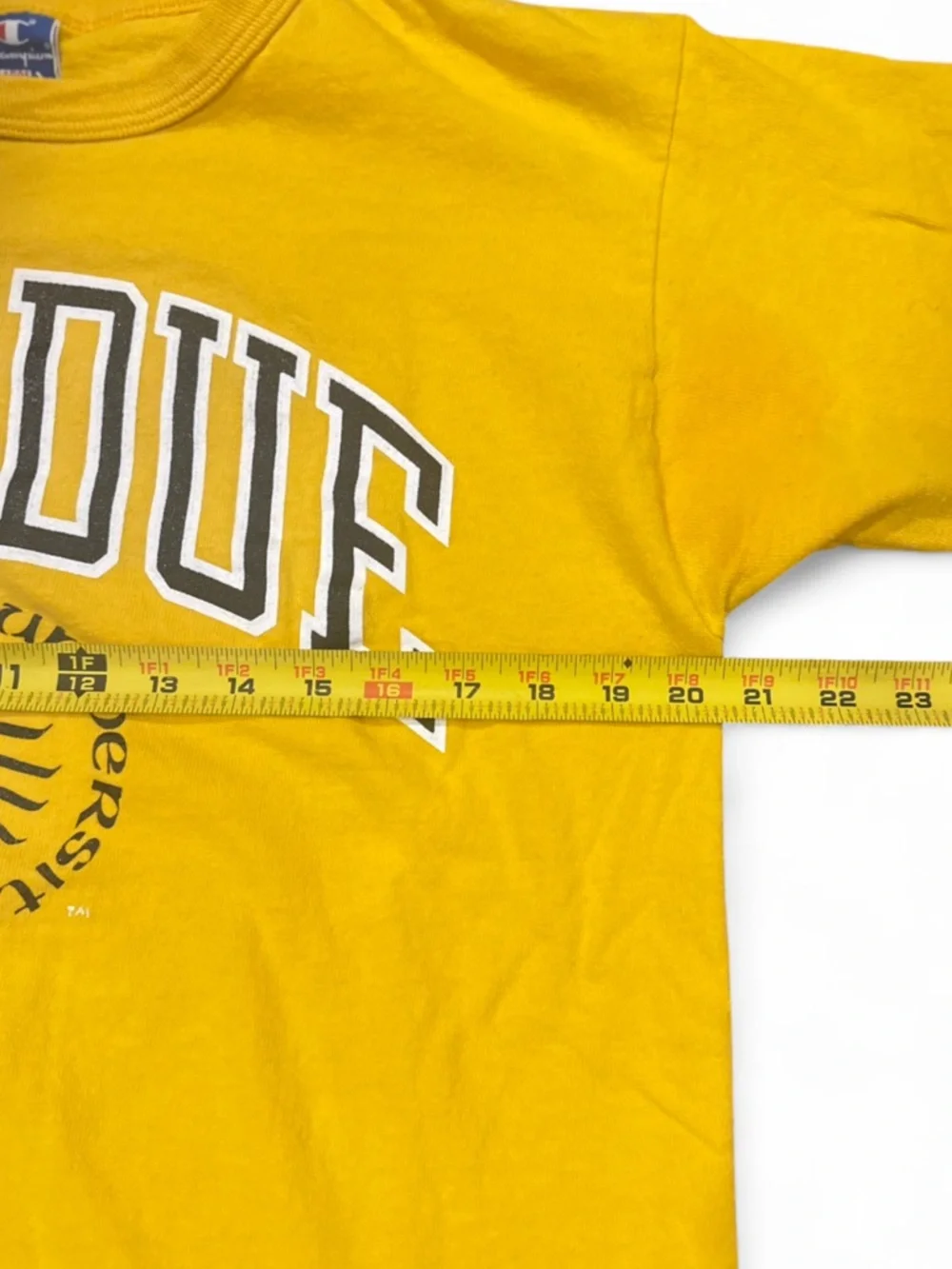 Vintage Champion Purdue University Logo Graphic T-shirt Size Men’s Large - Picture 5 of 6